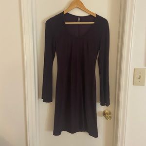 Laundry By Shelli Segal Bell Sleeve Dress Purple